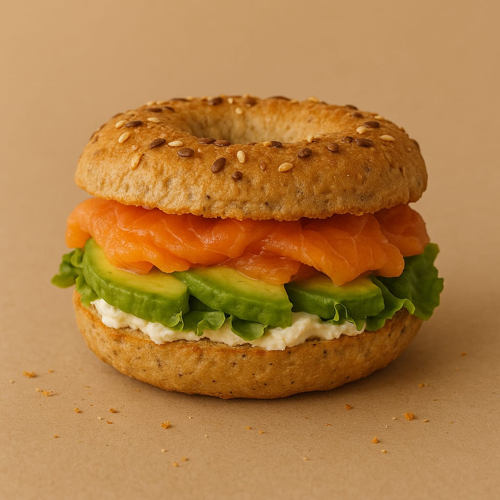 Bagel Salmone e Avocado
