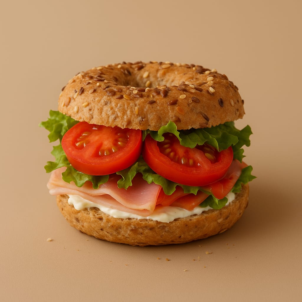 Bagel al prosciutto
