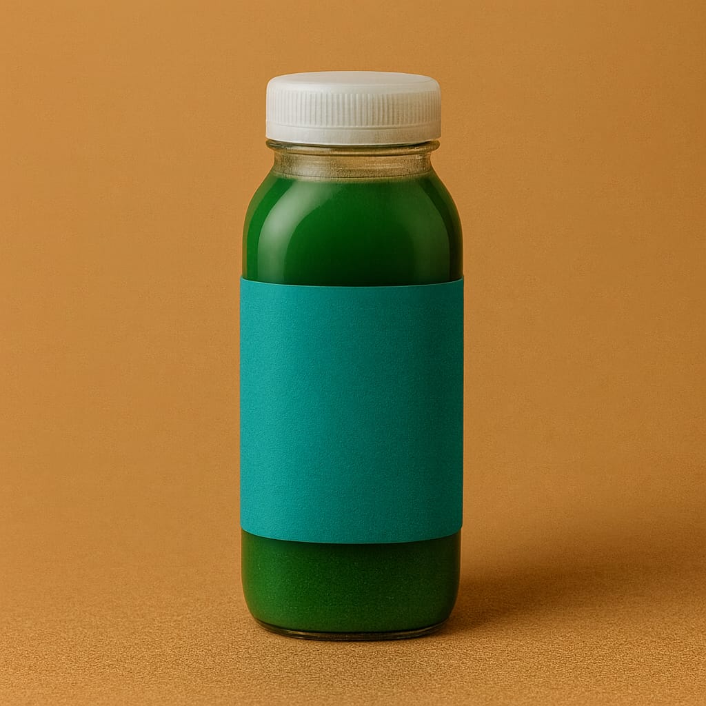 Smoothie Energetico Tropicale: guava, ananas, mela e spirulina blu